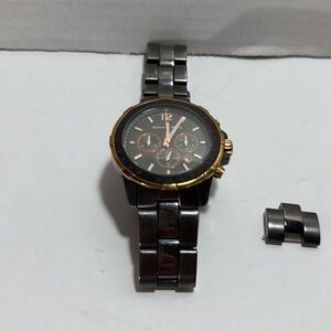 Michael Kors men’s watch gun metal rose gold